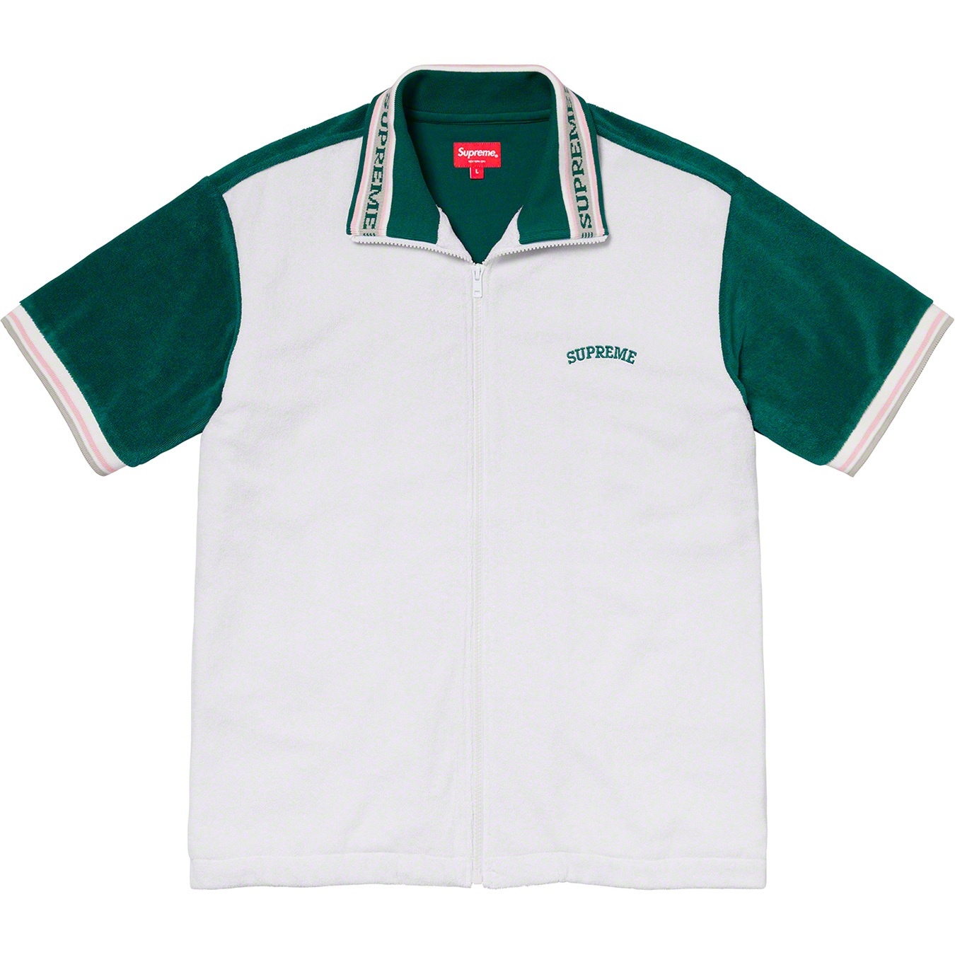 Terry S/S Zip Up view 3